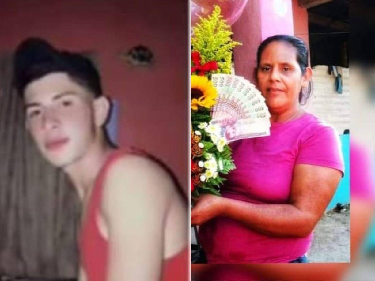 Edwin Rodríguez y María Oneyda Urbina Mata, dos de las víctimas del accidente.