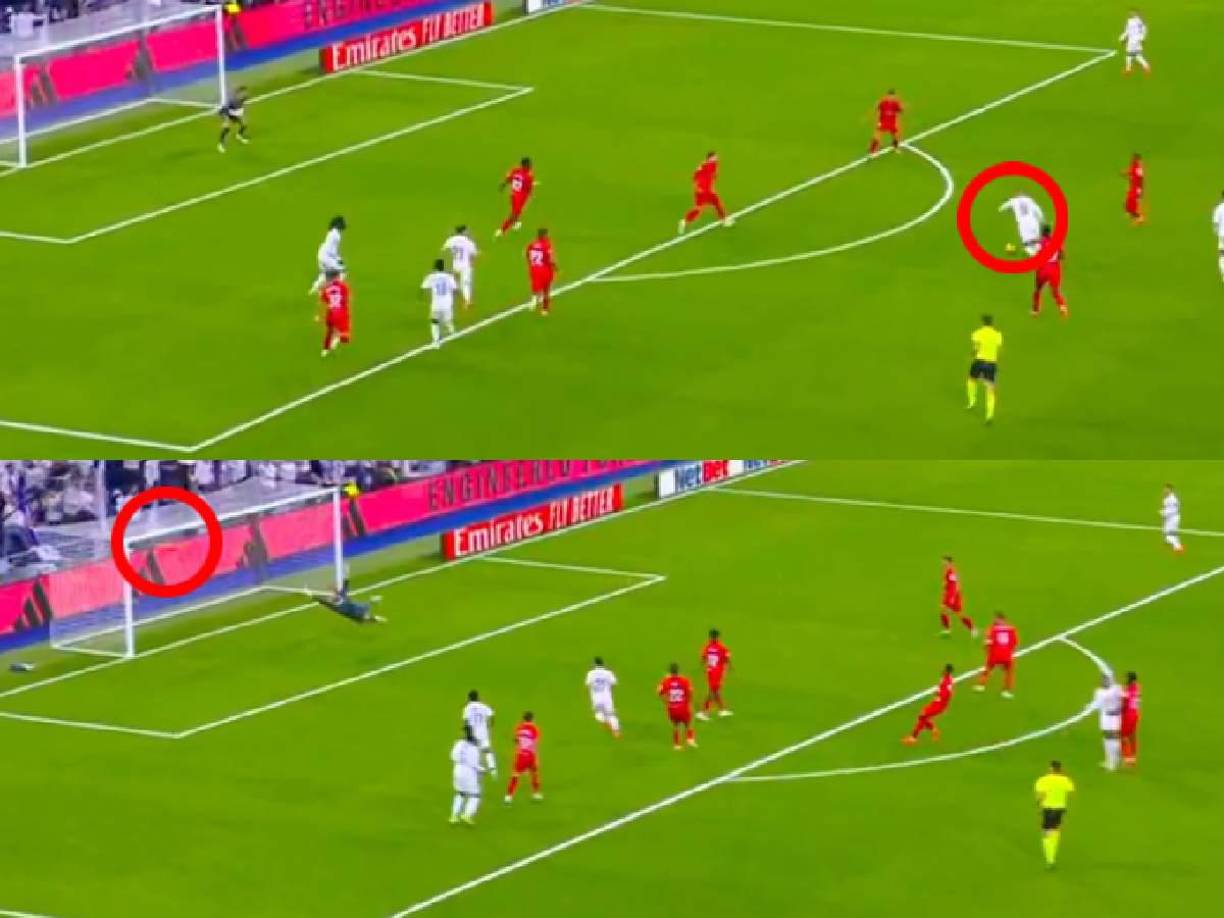  Se llegaba al minuto 10 cuando por el carril central, con demasiado espacio y sin una marca cercana, se descolgó de los centrales para recibir y soltar un disparo desde 25 metros directo a la escuadra.