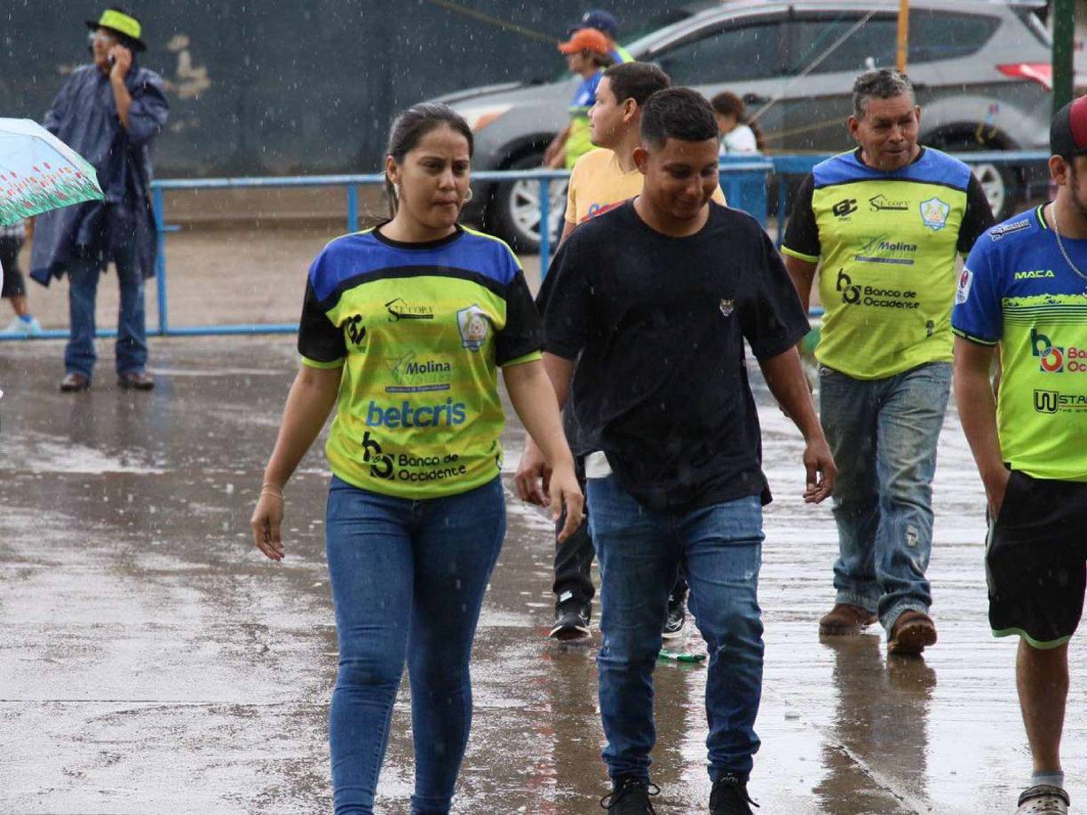 Nos trasladamos a Olancho en donde se dio un partido histórico. 