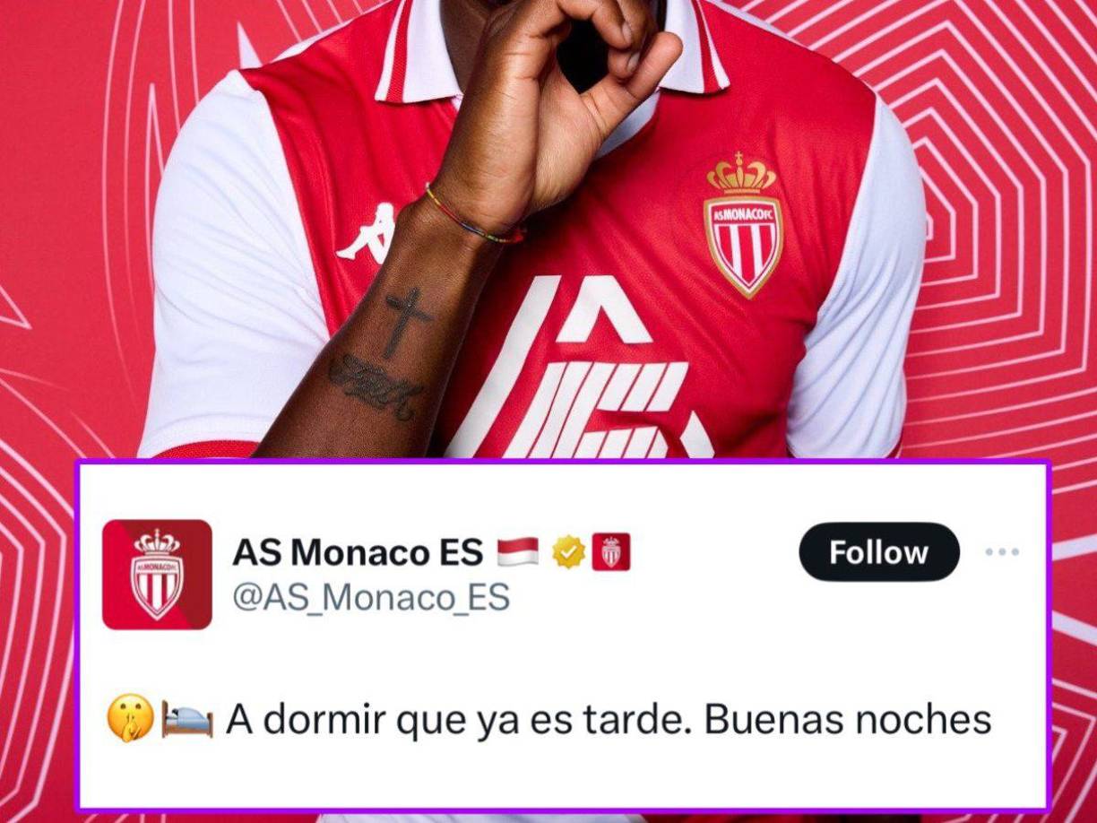 La cuenta del AS Mónaco mandando a dormir a todos los aficionados del Barcelona