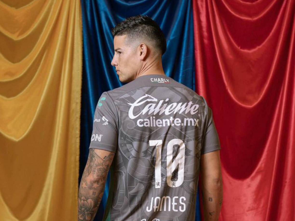 James Rodríguez solicitó usar el dorsal 10 en el León de México.