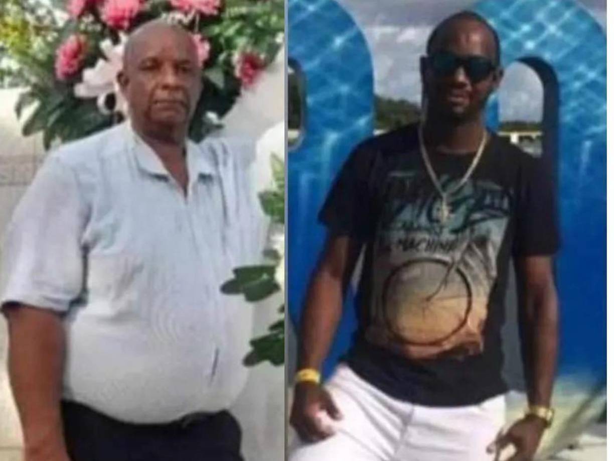 Fotos en vida de Issac Bennett y Renold Bennett Jefforf, las victimas mortales en Guanaja, Islas de la Bahía.