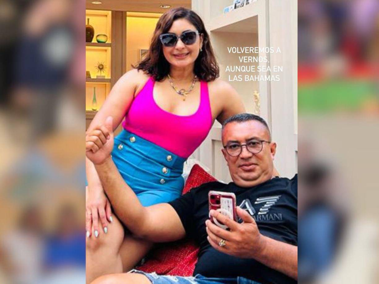 ”Volveremos a vernos, aunque sea en Las Bahamas”, escribió en otra de sus historias de Instagram. 