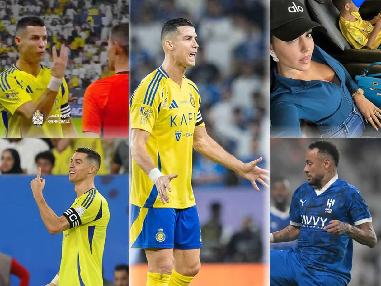 Cristiano Ronaldo disputó un nuevo clásico con el Al Nassr ante el Al Hilal, pero vivió una nueva pesadilla en el Al-Awwal Park y ante la mirada de su bella pareja Georgina Rodríguez. El portugués acabó muy enfadado.