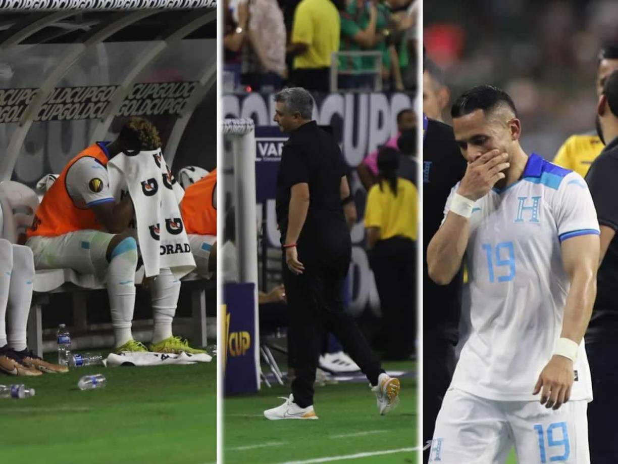 Las imágenes que nos dejó la paliza que recibió la Selección de Honduras (4-0) contra México en su debut en la Copa Oro 2023 de la Concacaf.