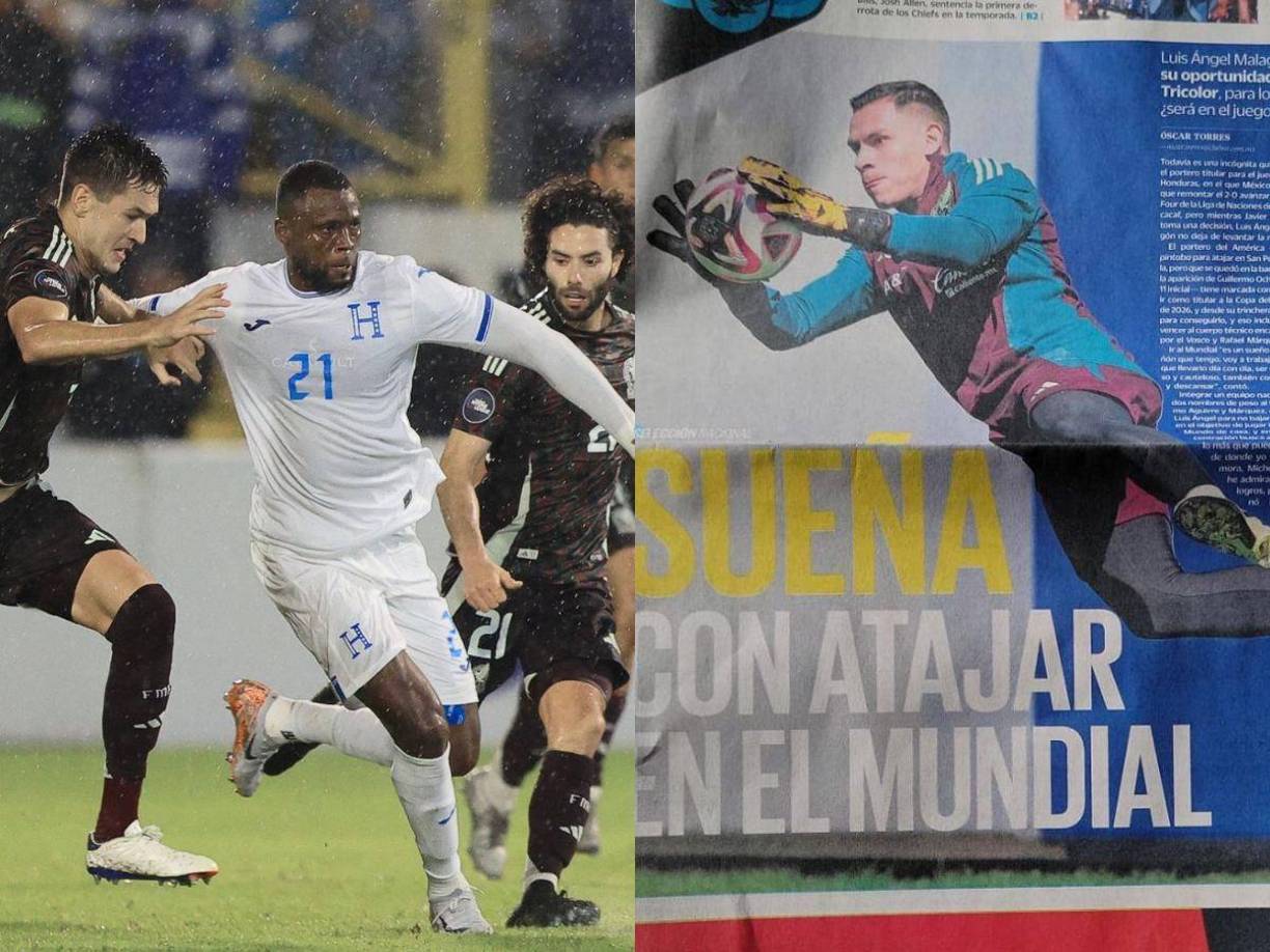 ”Sueña con atajar en el Mundial”, compartió un medio de México sobre Malagón, que es el segundo portero de la Selección Mexicana.