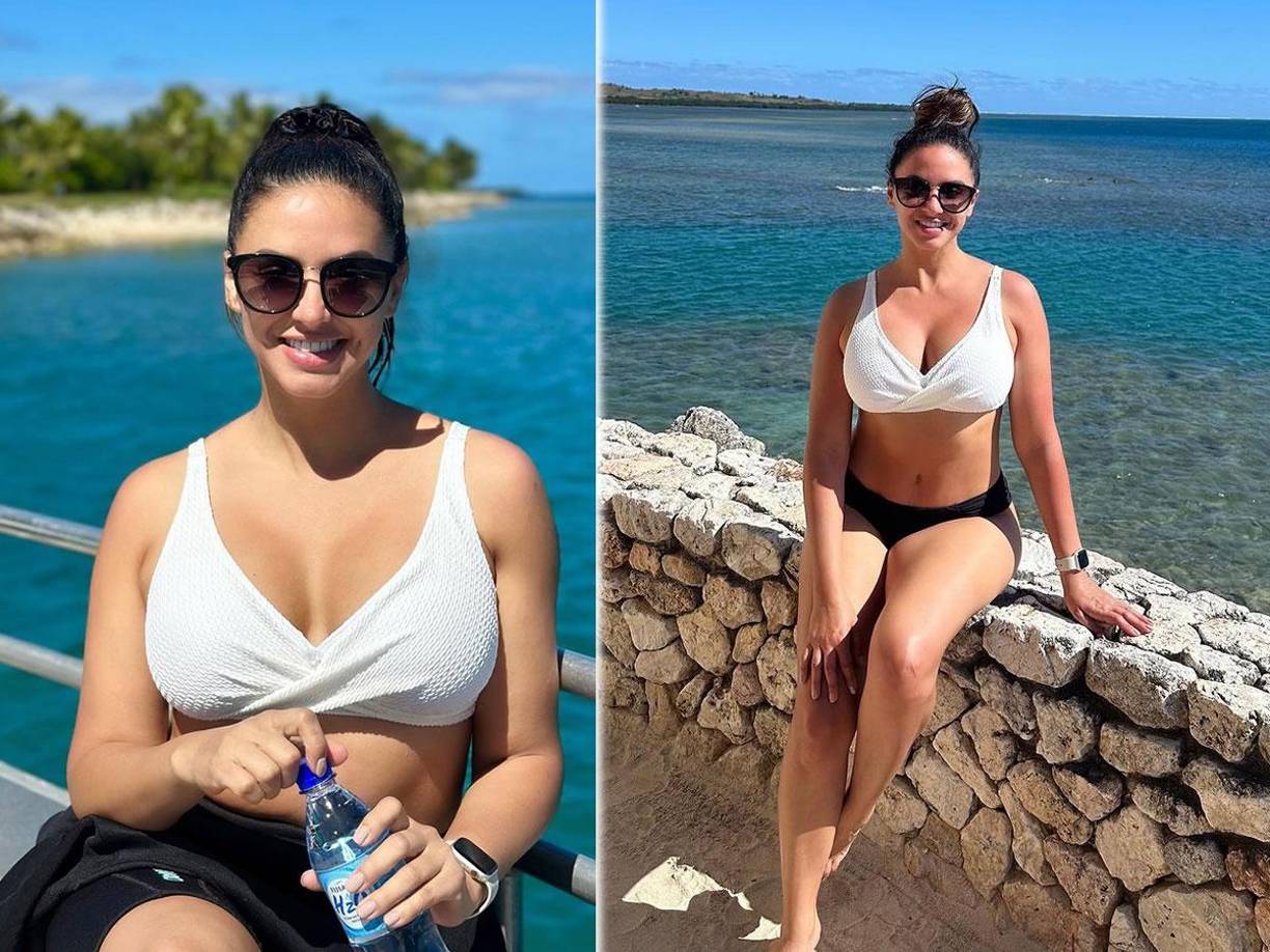 Ana Jurka - La bella experiodista deportiva de Telemundo y que radica en Estados Unidos es fiel aficionada del Olimpia, que busca salir tricampeón nuevamente.