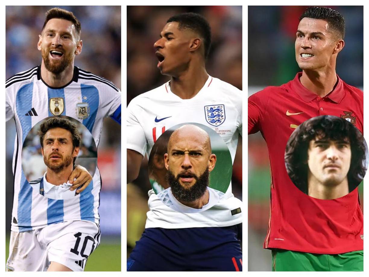 Lionel Messi, Marcus Rashford y Cristiano Ronaldo encabezan este listado de ídolos extraños.