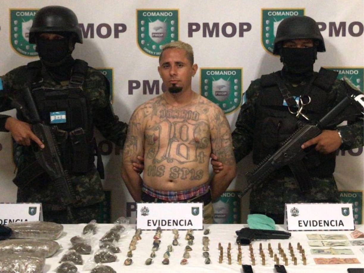 Miguel Ángel Ramírez Herrera (31) alias “Timer” fue capturado por la Policía Militar del Orden Público en el barrio Suyapa del sector Chamelecón de San Pedro Sula.