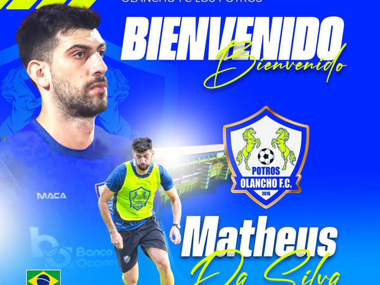 Matheus Da Silva se convirtió en nuevo fichaje del Olancho FC. El delantero brasileño llega procedente de la primera división de Tayikistán.
