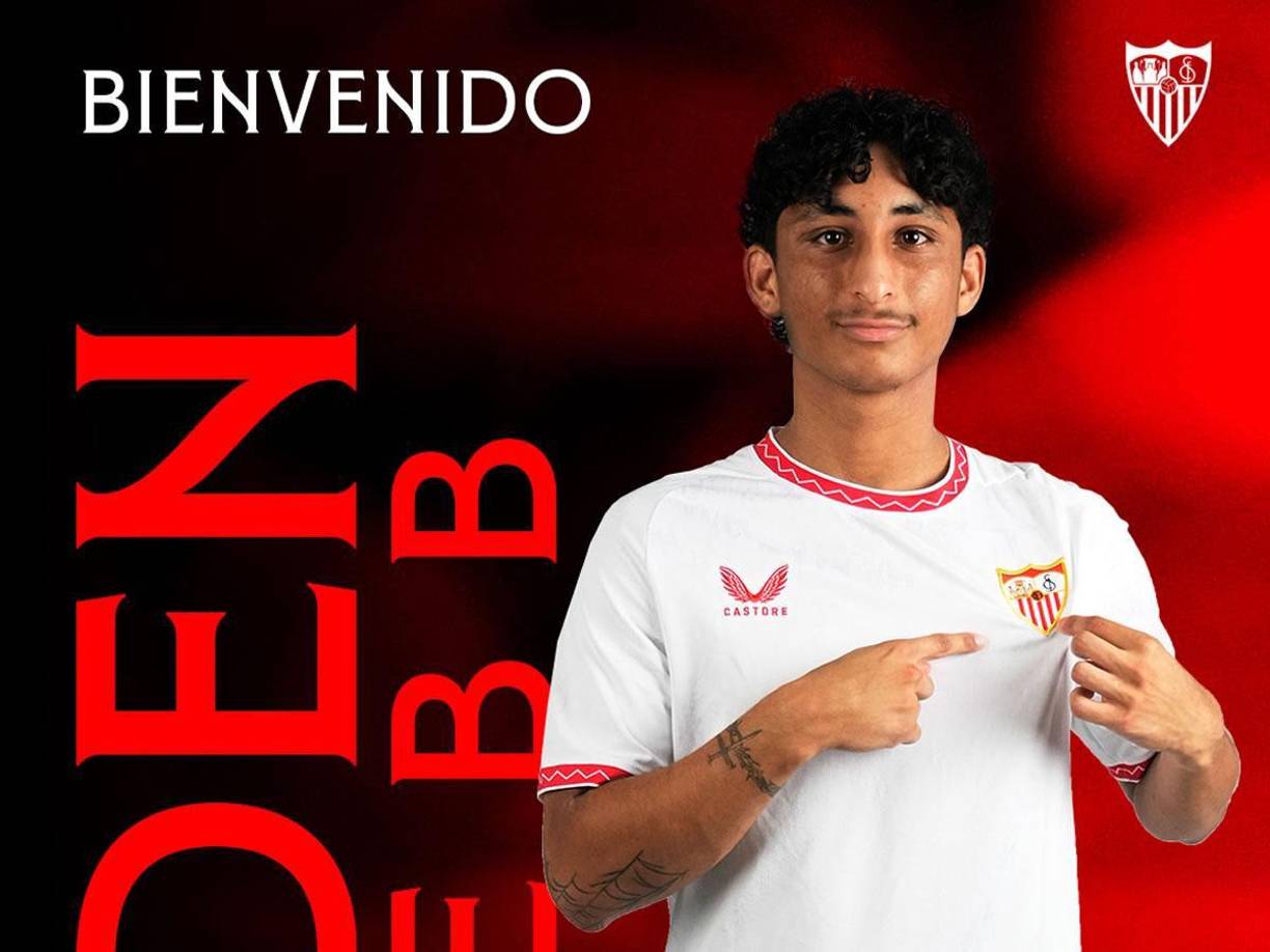 El Sevilla FC tiene sangre hondureña en sus filas. Se trata de Aiden Webb, futbolista que fue oficializado como nuevo jugador en las reservas del equipo de la Liga Española. El mediocampista tiene 19 años y es nacido en Estados Unidos, pero posee la sangre catracha, lo destaca en sus redes sociales y se identifica como hondureño.