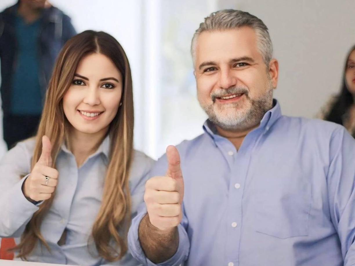 Jenny Fernández estará acompañando en las elecciones a Yaudet Burbara, quien es el precandidato a la alcaldía de San Pedro Sula. 