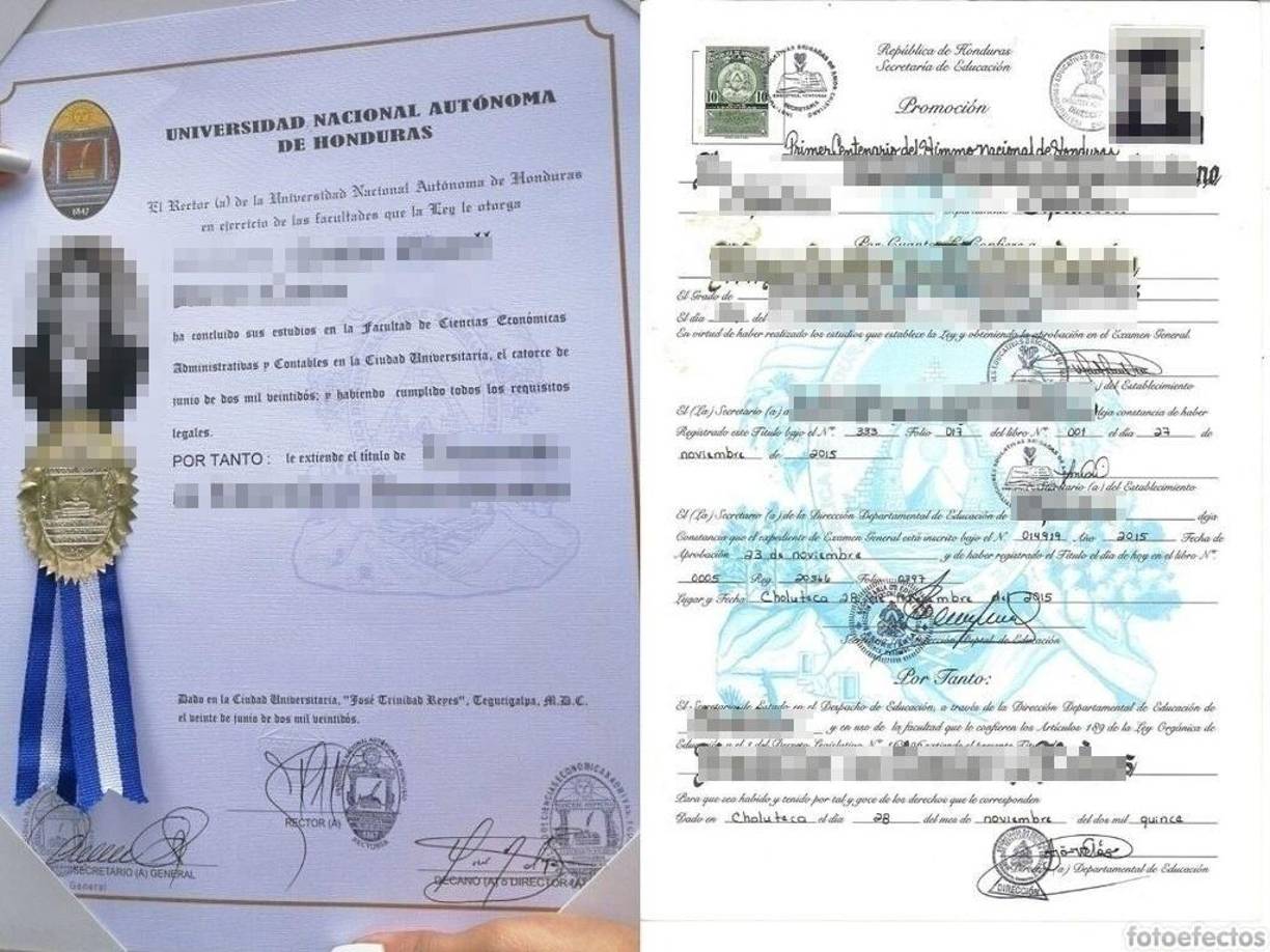 4. Documentos académicos de primaria, bachillerato o universidad.