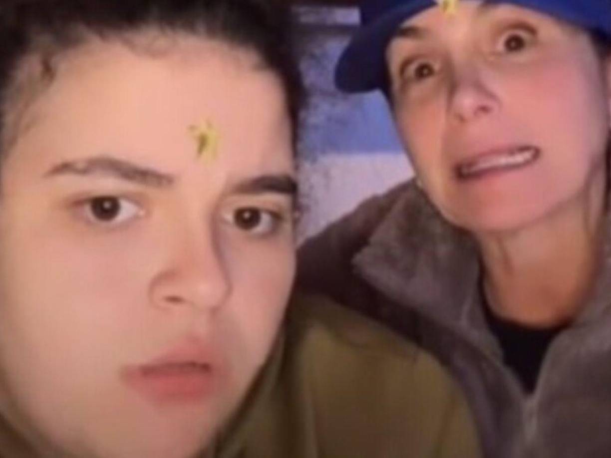 Visiblemente molesta, Lucerito detuvo lo que estaba contando para aclarar el asunto: “¡¿Cómo?! ¿Por qué se lo dedicaría? (...) Estoy funando un buen al que puso eso, pero ya, o sea, please... Sí, ya. Aparte se llevan muy bien. O sea, no, no están casados. Ya se divorciaron. Perdón por funarlos, pero, es que, yo ya me harté”.