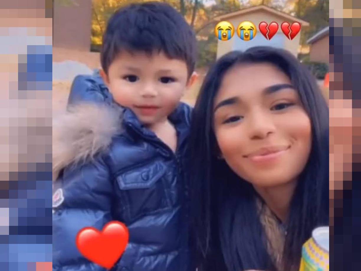 Ana Paola, originaria de la aldea La Colorada, El Progreso, Yoro, era madre de un niño.