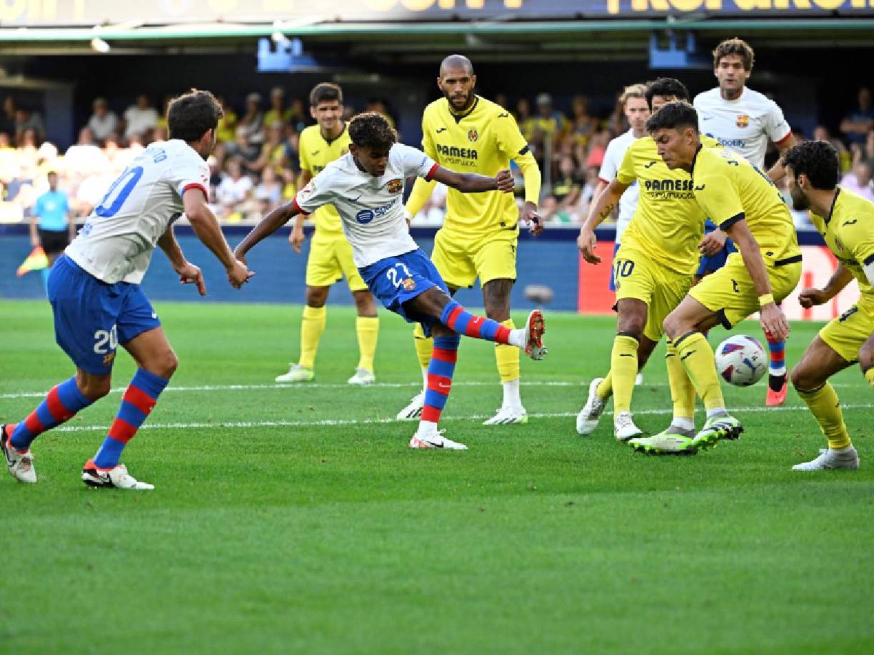 La Joyita del Barcelona fue elegido como el mejor jugador del partido ante Villarreal.