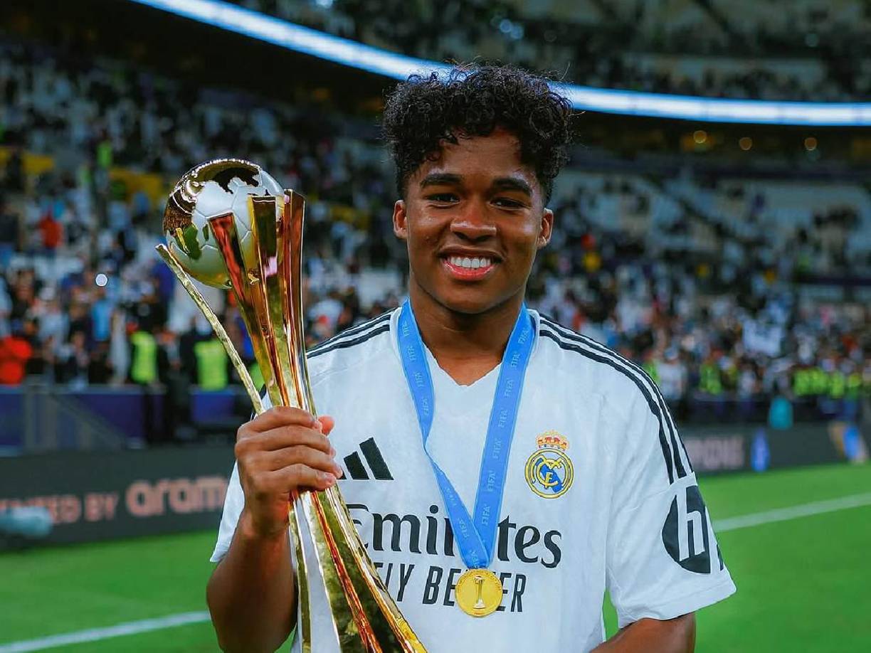 El joven futbolista aún no ha gozado de los minutos queridos, pero buscará en este 2025 ganarse la confianza del DT Ancelotti.