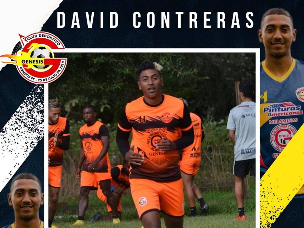 El Génesis anunció el adiós del jugador David Contreras.