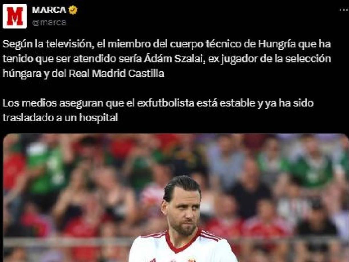 Sin embargo, durante el partido, medios internacionales se mostraron consternados por lo que le pasó al Real Madrid.