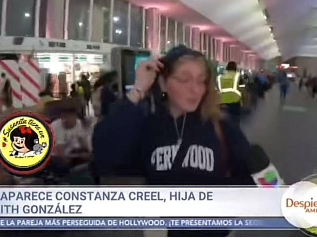 Aunque la reportera le insiste y le pide que solo hablen sobre la fundación, Constanza Creel sigue su camino y le dice “no quiero hablar, sin comentarios” a lo que la reportera insiste en que no diga esa palabra porque le recuerda mucho a su mamá, la ex protagonista de la telenovela “Nunca te olvidaré”.