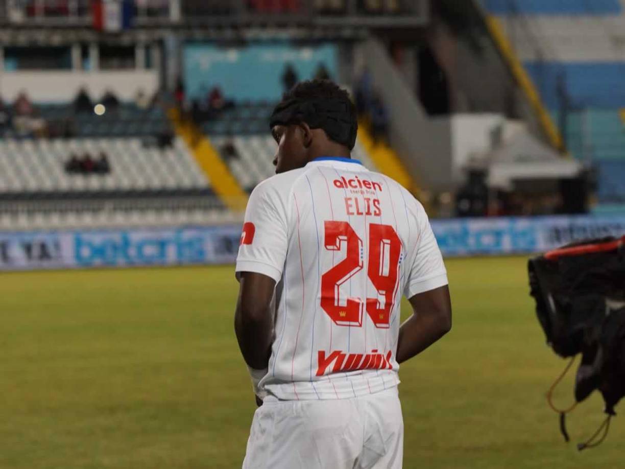 Alberth Elis ingresó de cambio en el minuto 70 cuando el partido estaba 2-0 en el marcador.