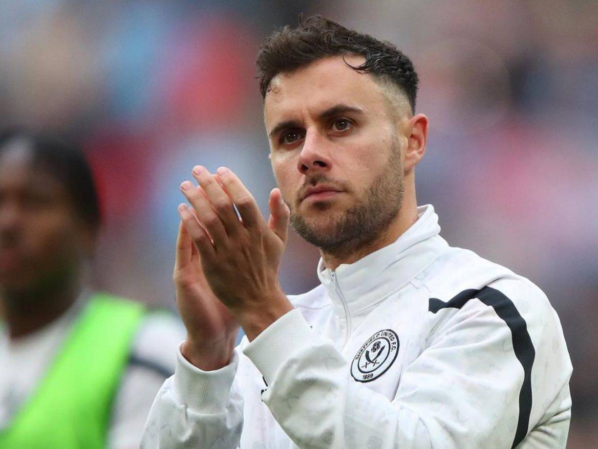  George Baldock jugaba para el Panathinaikos, uno de los clubes más tradicionales de la Liga de Grecia.