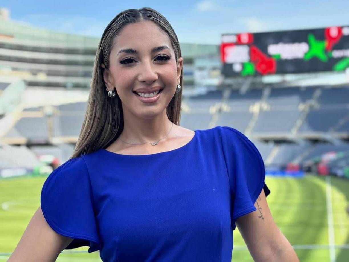 La hermosa periodista estuvo en San Pedro Sula y ahora por medio de las redes sociales sorprendió con un mensaje.