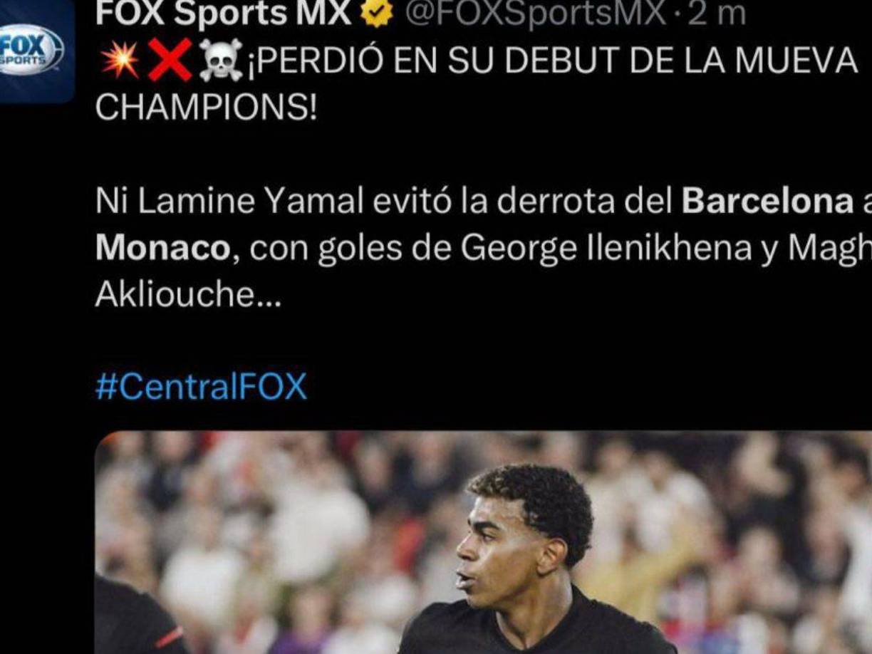 Fox Sports de México.