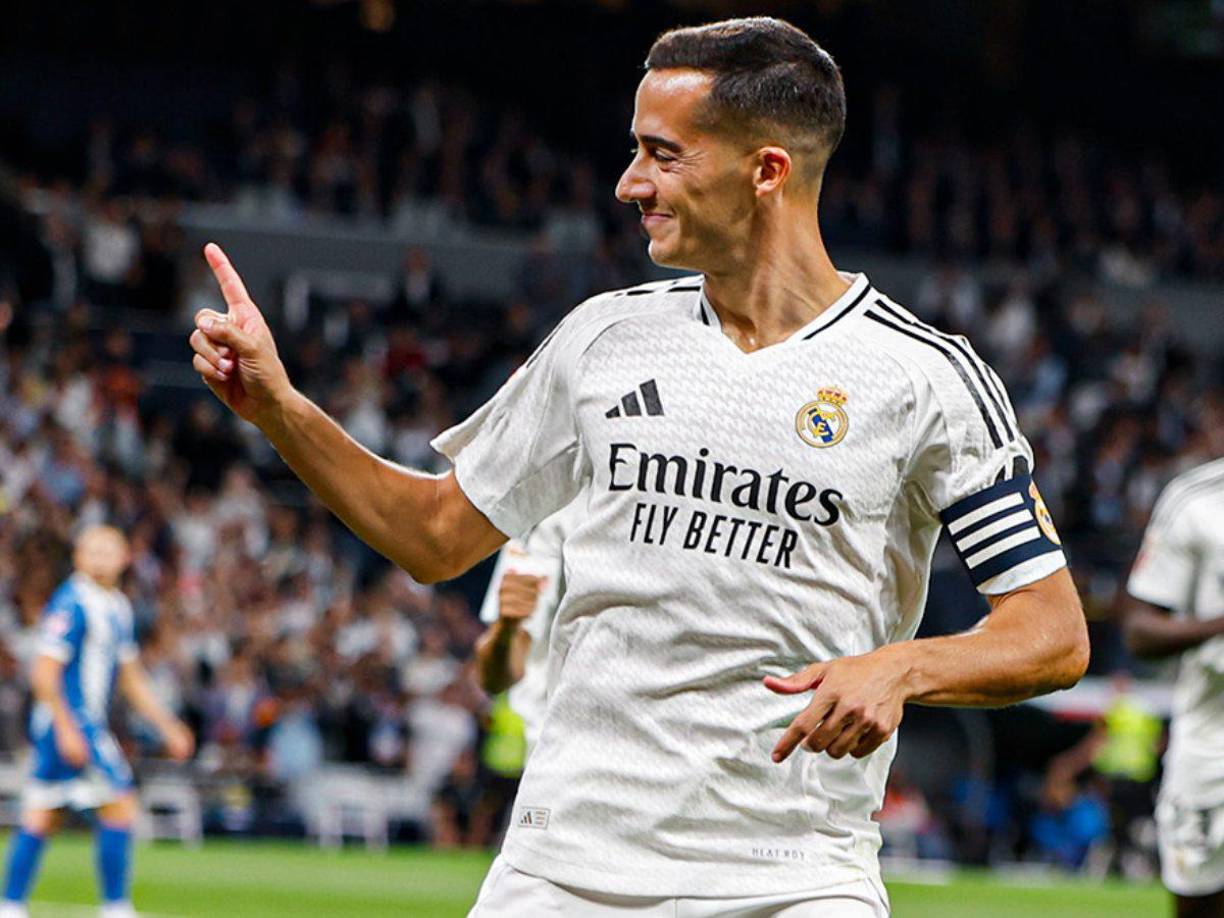 Apenas al primer minuto, Lucas Vázquez se encargó de abrir el marcador en el estadio Santiago Bernabéu. 