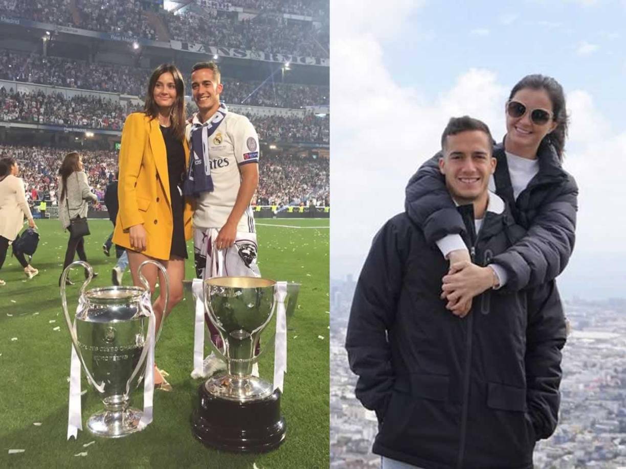 Macarena Rodríguez- Es la esposa de Lucas Vázquez, lateral español del Real Madrid.