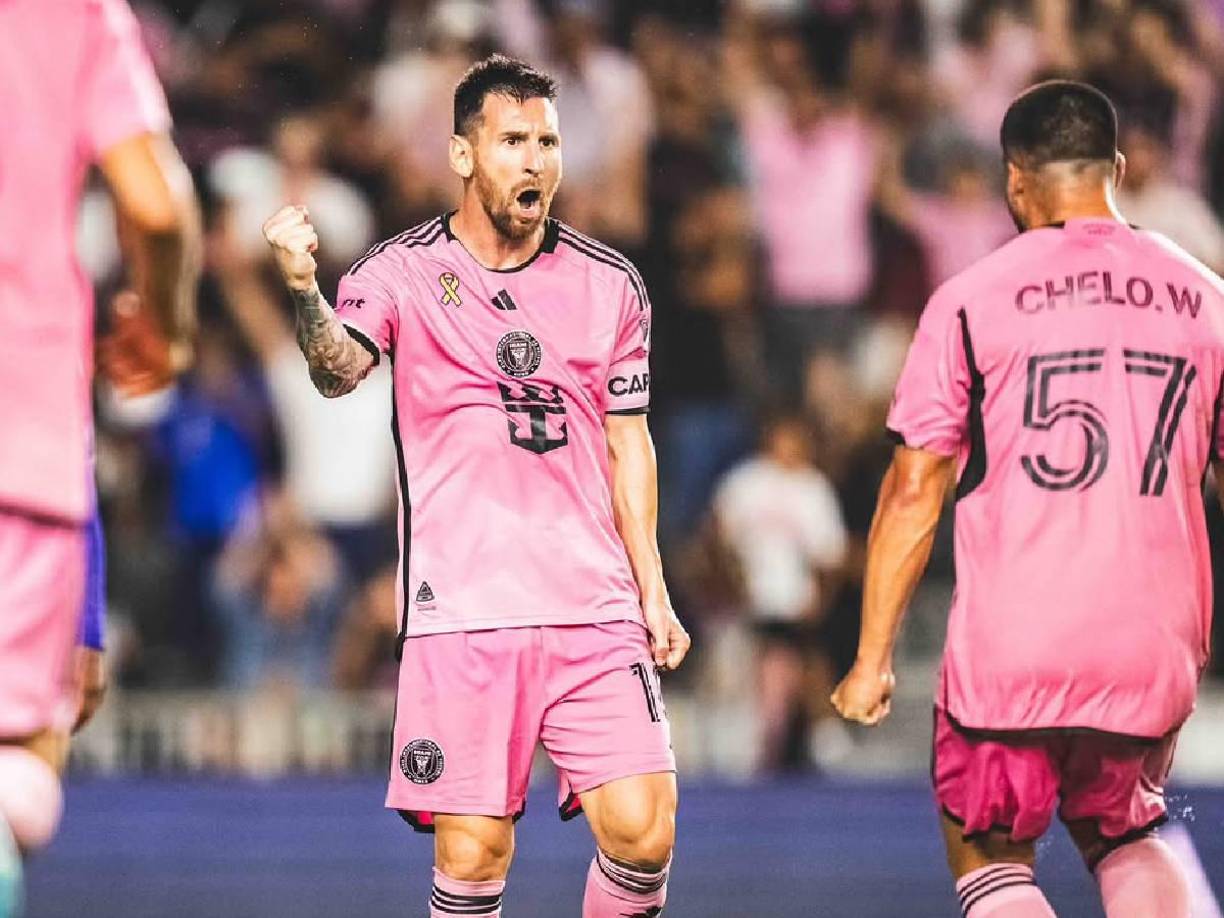 Messi fichó por el Inter Miami en junio de 2023 tras salir del París Saint Germain.