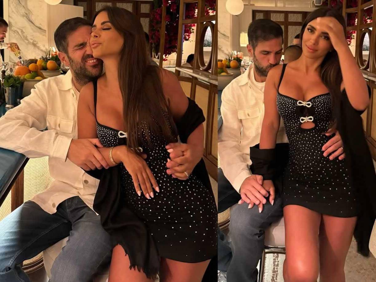 La pareja tuvo tres hijos en Barcelona cuando Fábregas jugaba para el Barça. Con los dos hijos del matrimonio anterior de Daniella Semaan, forman una família muy numerosa. Actualmente, residen en Italia. 