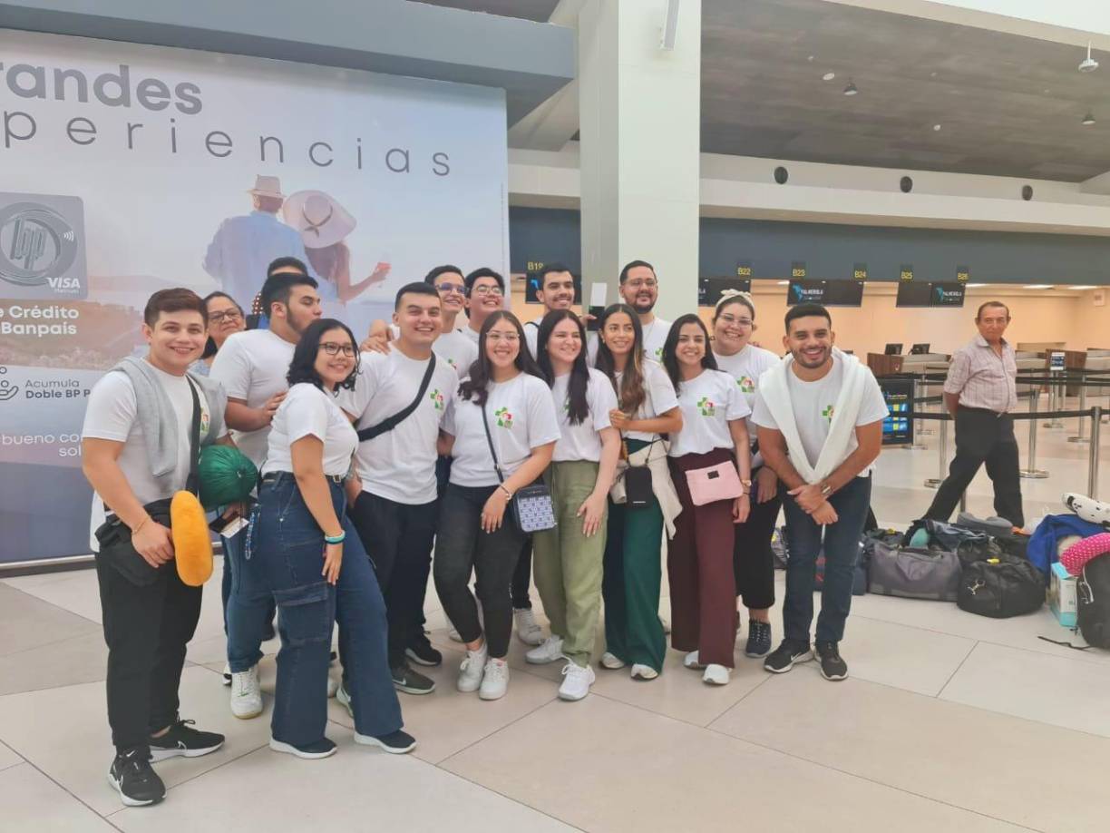 Fuentes indicó que en su mayoría, estos jóvenes pertenecen a la sociedad de la parroquia San Vicente de Paúl, en San Pedro Sula. 