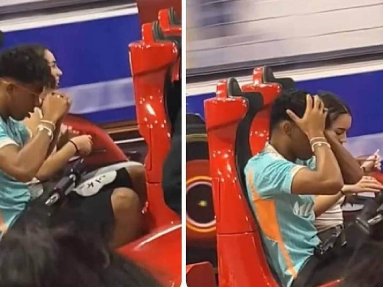 Y es que las imágenes solo confirman que el jugador del Barcelona se está despidiendo del 2024 junto a la bella joven.