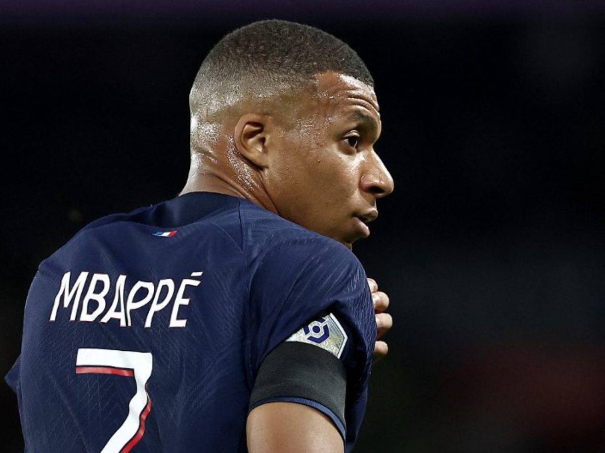 Mbappé utilizó en el PSG el dorsal 7 y en Real Madrid tendrá que usar otro número a partir de la próxima campaña.