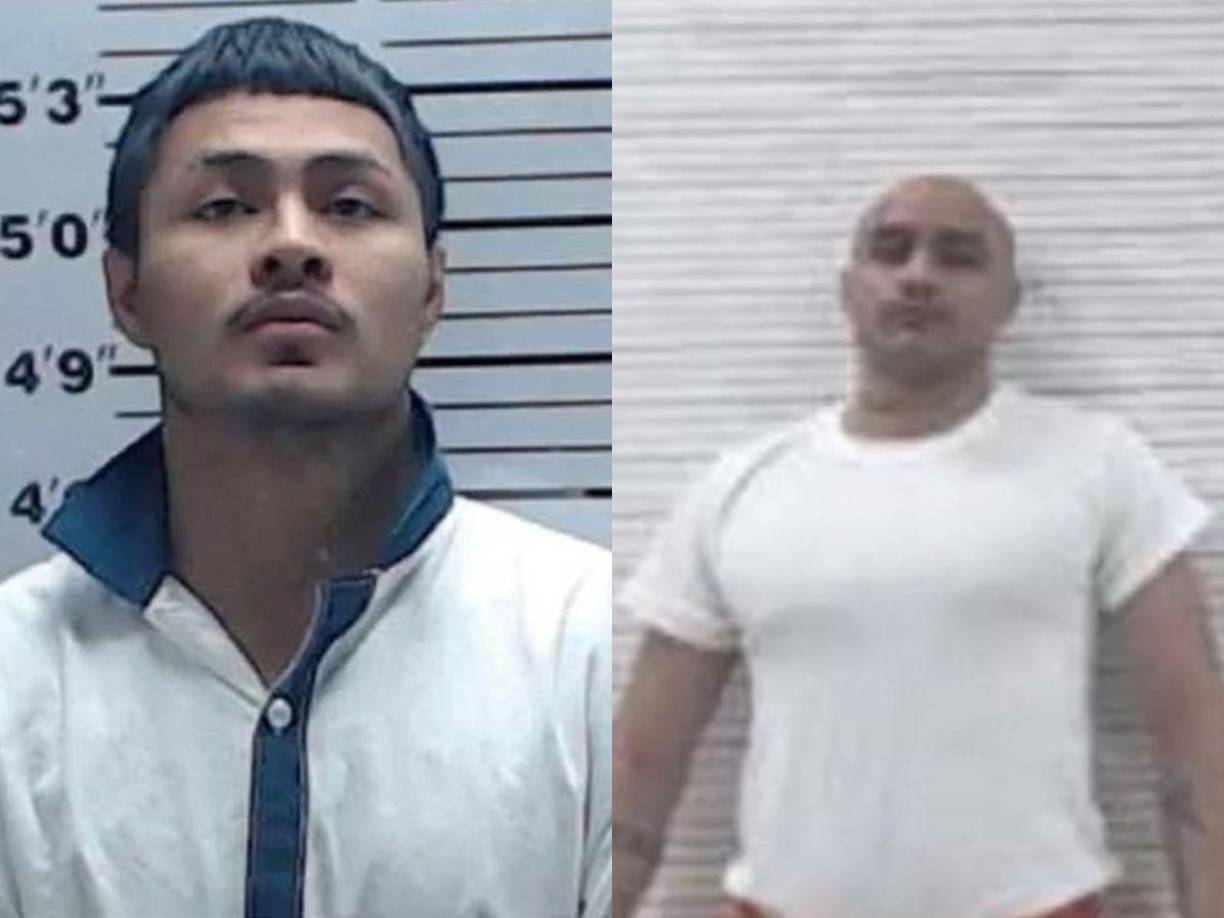 El hondureño Francisco Zaldívar Melgar (26) (izaquierda) fue asesinado supuestamente por su compañero de celda Ángel González (derecha).
