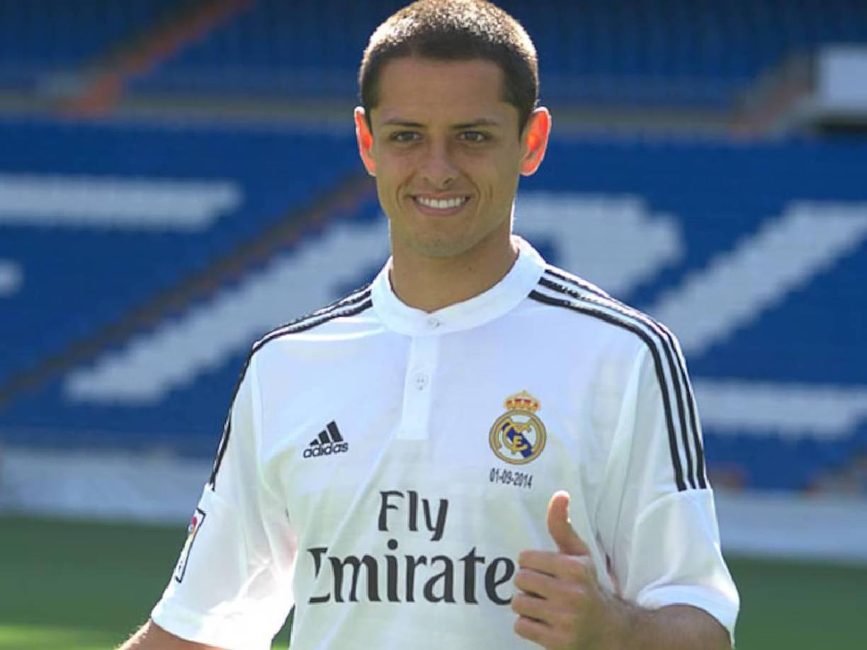 Sin embargo, Chicharito Hernández sorprendió cuando se dio su fichaje al Real Madrid (2014-15).