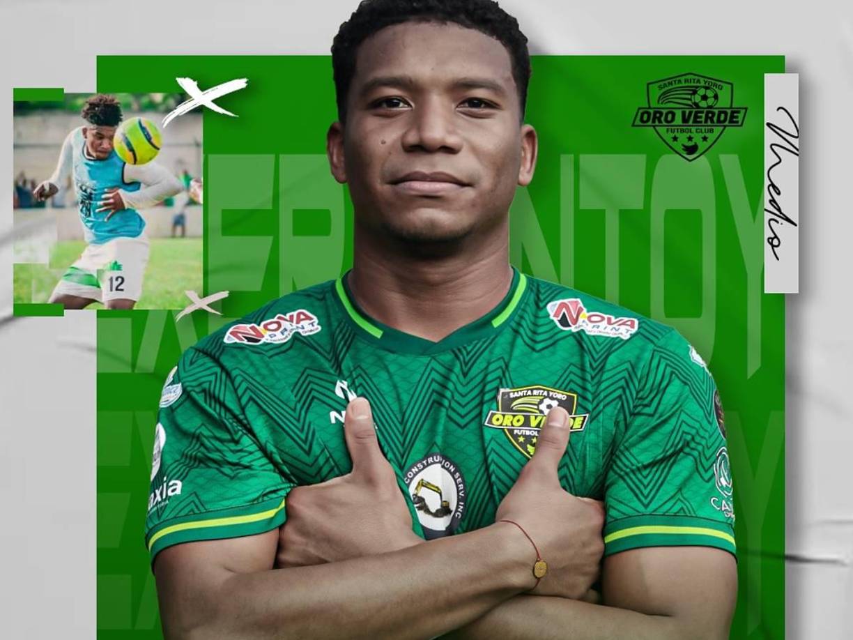 El Oro Verde la Liga de Ascenso anunció el fichaje del mediocampista Jexer Montoya.