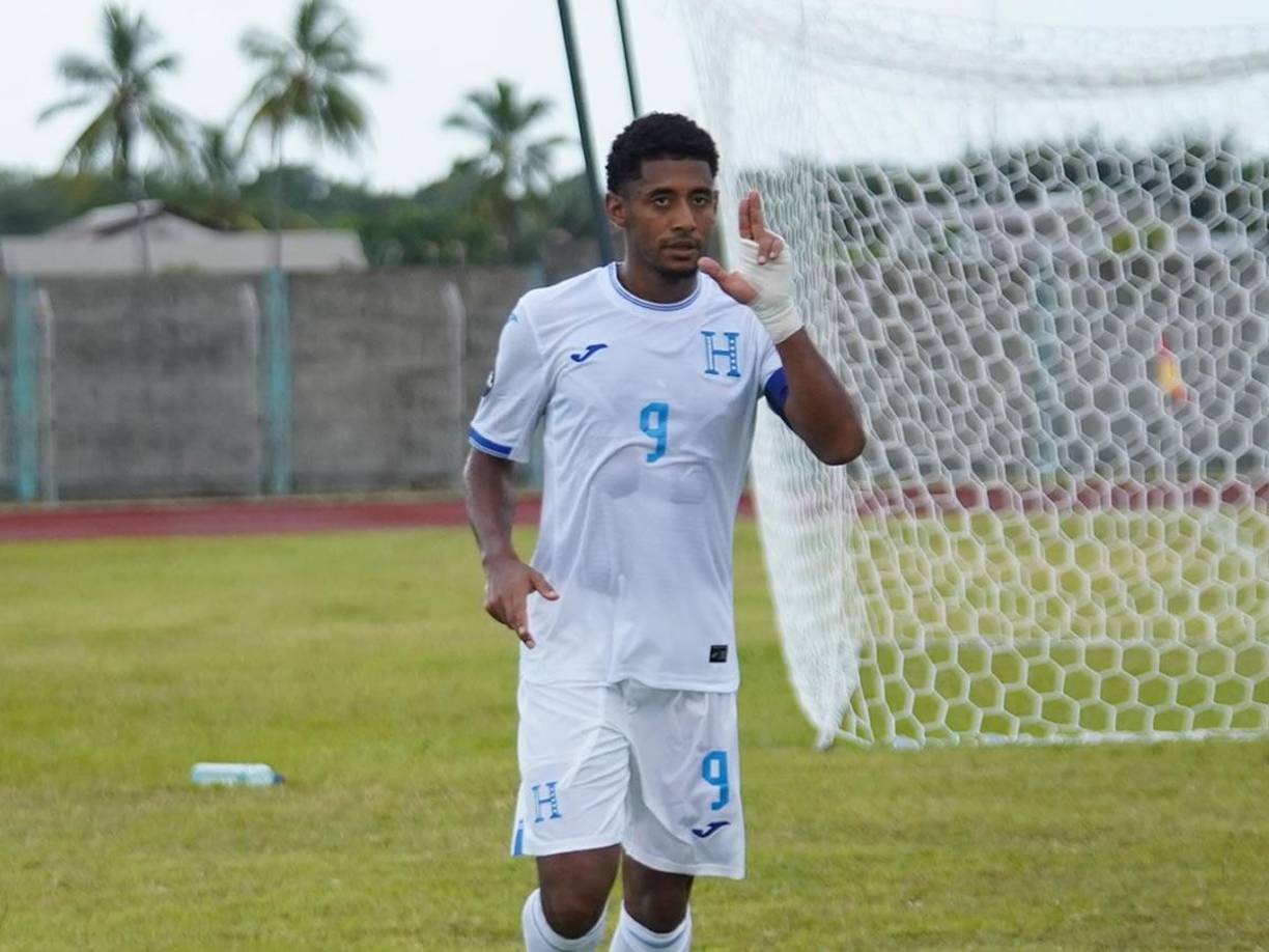 Antony Lozano - El ‘Choco’, que abrió el marcador en Guayana Francesa, comandará el ataque de la Selección de Honduras.
