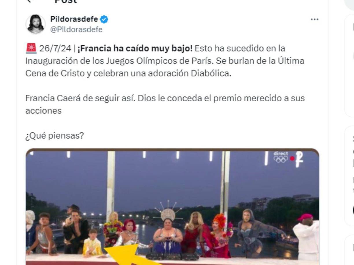 ”Francia ha caído muy bajo”, señalan en redes sociales.