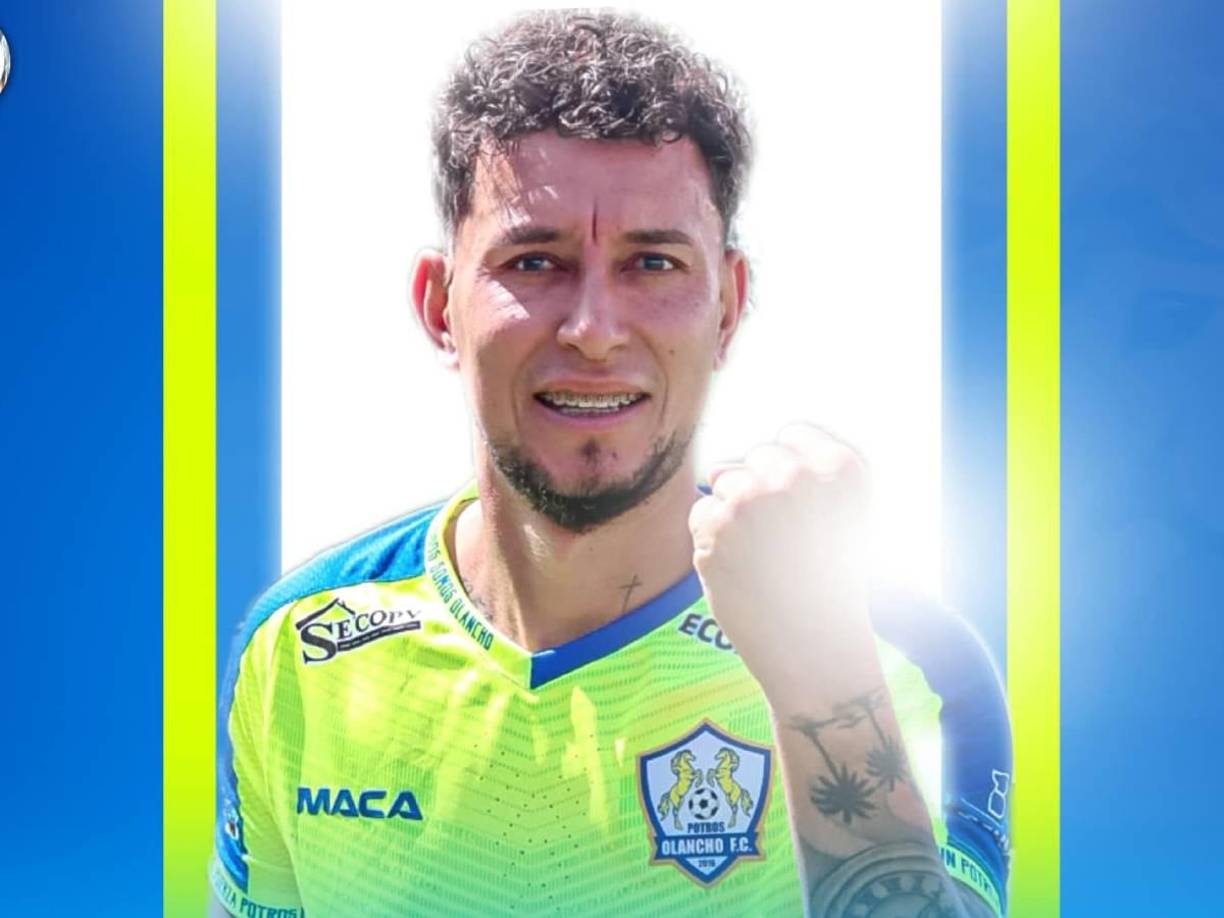 Olancho FC anunció la salida del delantero Erick Andino.