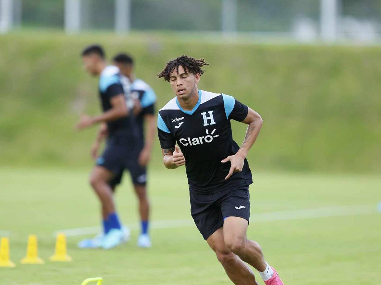 David Ruiz, legionario del Inter Miami, hizo trabajos fuertes. El hondureño está listo para jugar ante México.