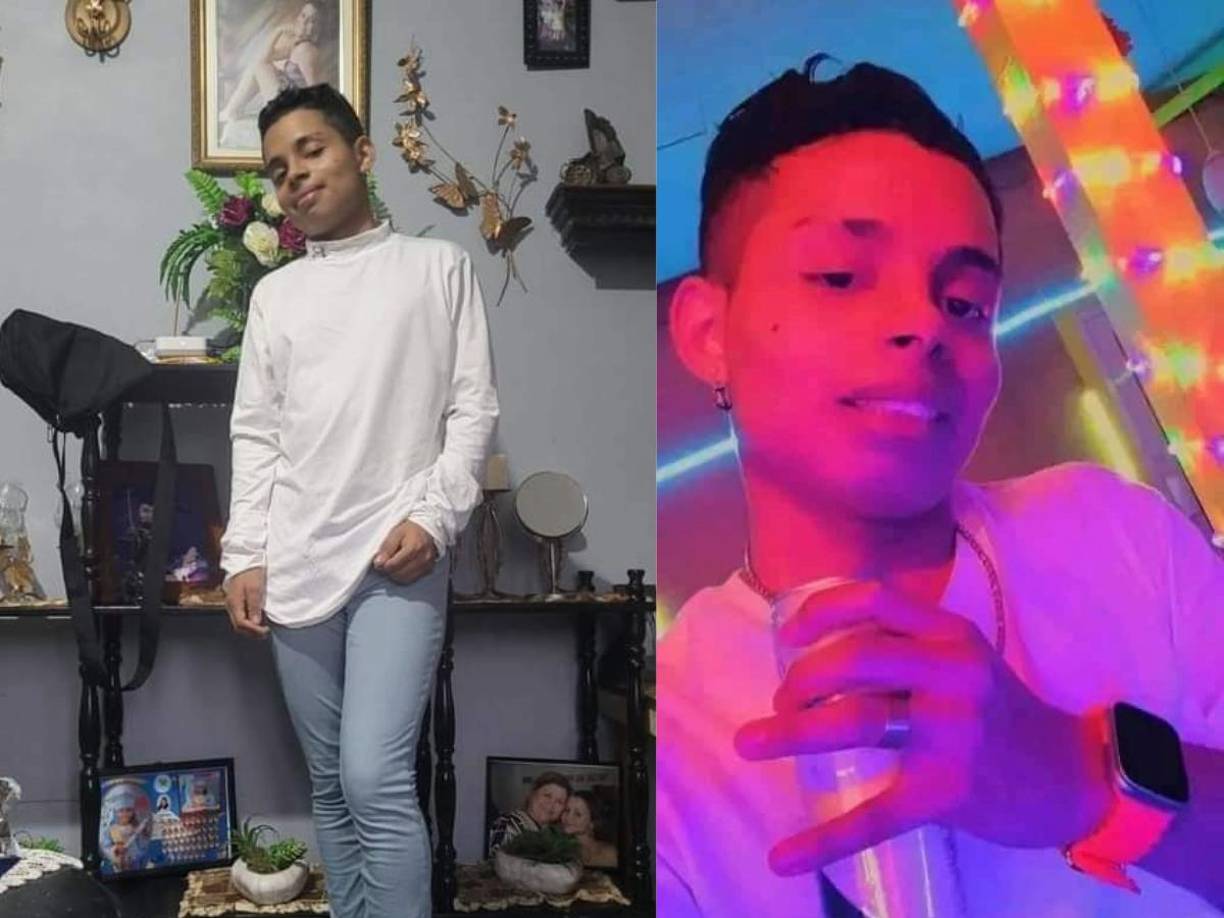 Fotos en vida de Luis Fernando Nájera Bardales, el joven de 18 años que murió tras una golpiza recibida en Utila, Roatán.