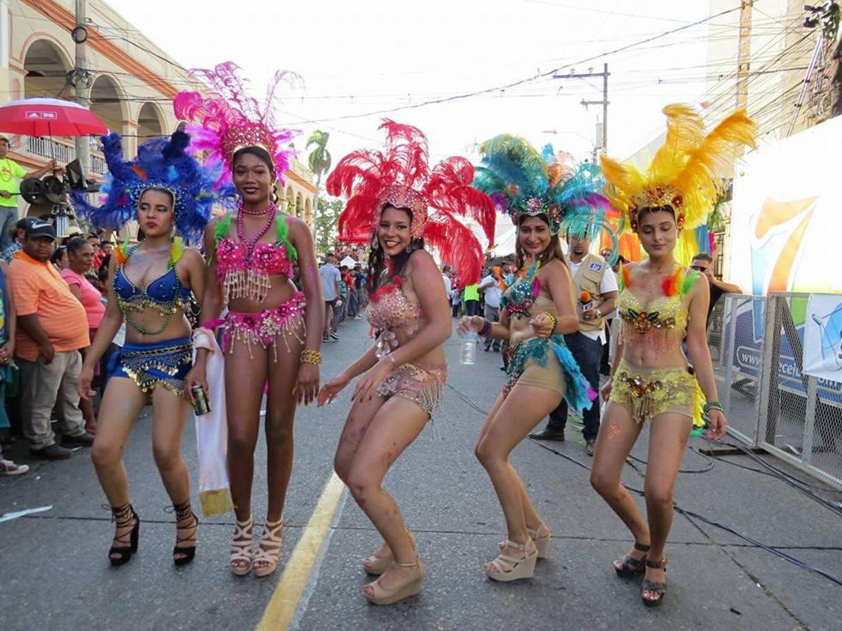 Participantes en el Carnaval del 2018.
