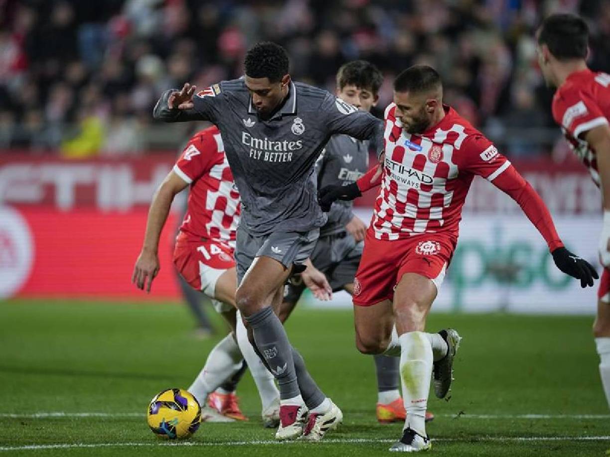 Ante la ausencia de Vinicius por lesión, Jude Bellingham ha tomado el liderato del equipo y tuvo una noche mágica en Montilivi. 