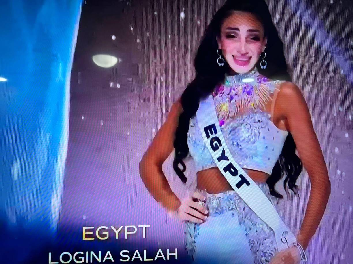 11. Miss Egipto: Logina Salah.