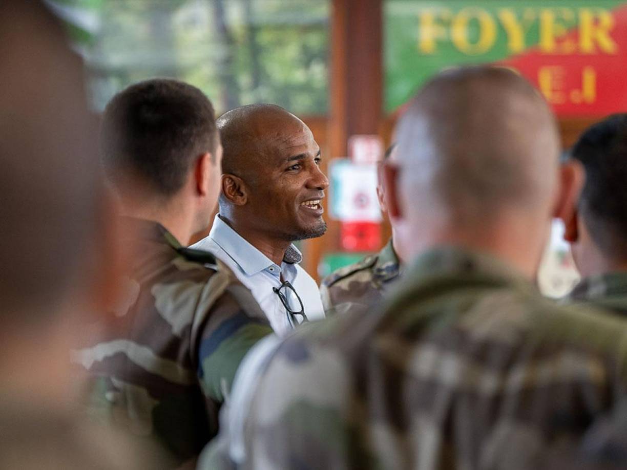 El exdeportista de 44 años se ha incorporado a la reserva ciudadana del 3º Regimiento de Infantería Forestal (REI), una unidad de la Legión Extranjera con base en Kourou, en plena selva amazónica.