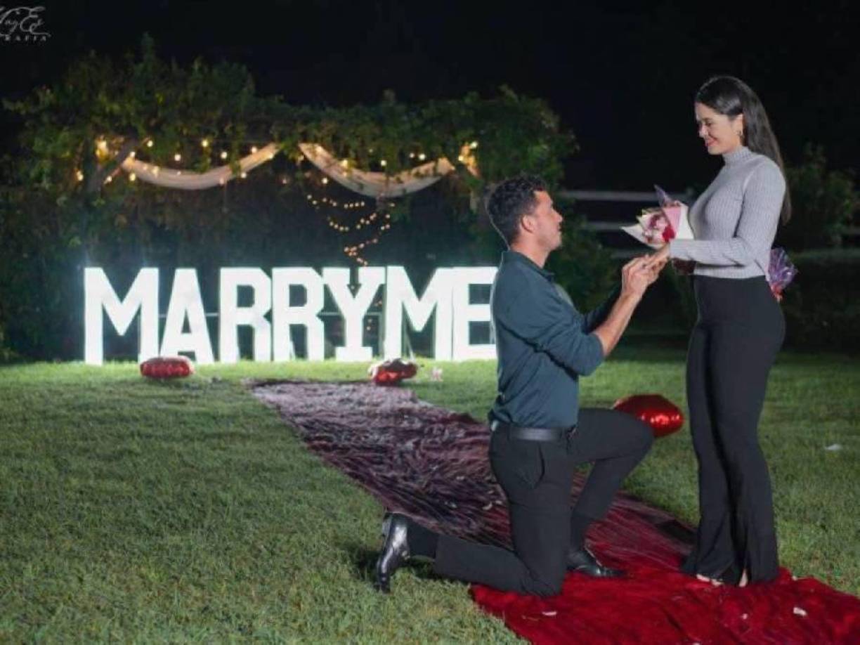 Ángel Tejeda: El delantero hondureño fue otro de los futbolistas hondureño que decidió casarse en el 2023.