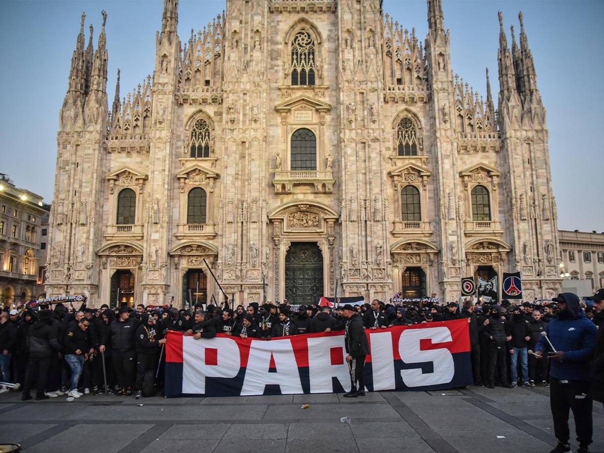 Cerca de 50 ultras del equipo italiano atacaron a los aficionados parisinos en la zona de Ripa Porta Ticinese
