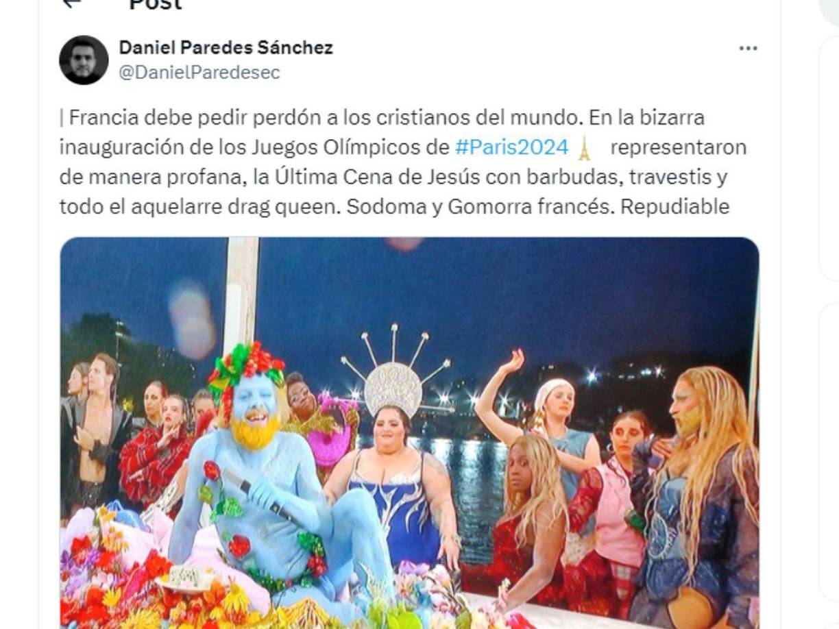 ”Francia debe pedir perdón a los cristianos del mundo”, fueron otros de los mensajes.